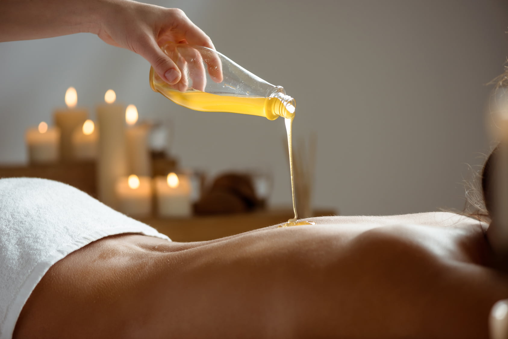 Aromaöl Massage - NORDMANN Wellness & SPA