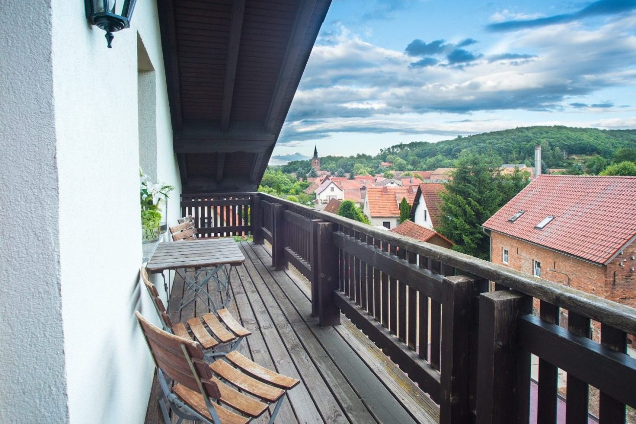 Balkon - Jagd & Reiter Zimmer - Hotel Nordmann